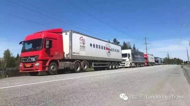 中吉乌国际道路迎来首票tir运输所运货物为混合果汁等